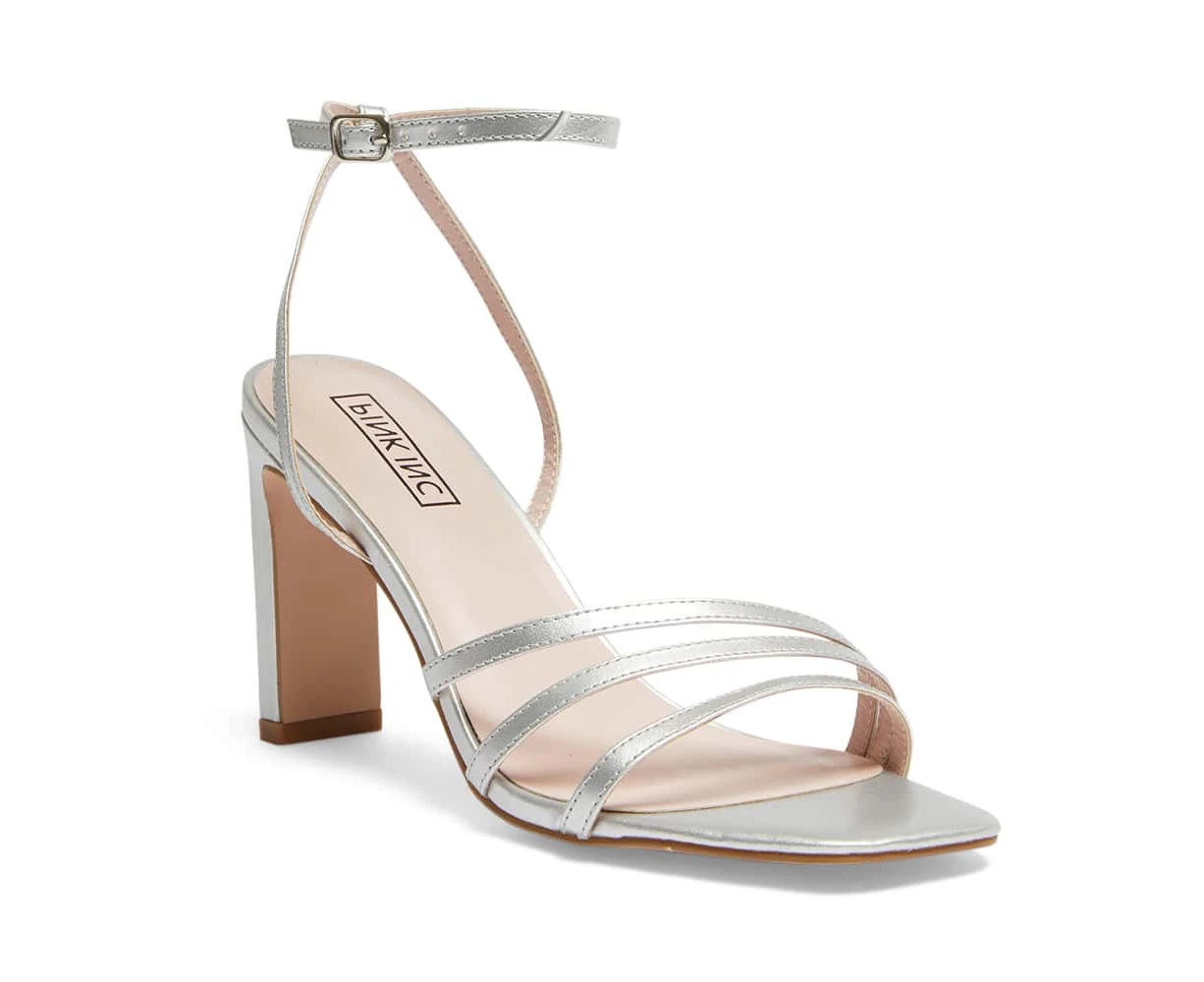 Womens Footwear Pink Inc Lara Silver Metallic Sandal