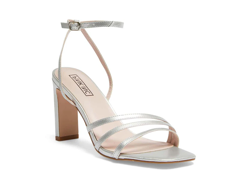 Womens Footwear Pink Inc Lara Silver Metallic Sandal