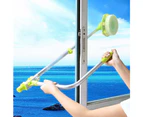 Hot Upgraded Telescopic High-Rise Window Cleaning Glass Cleaner Brush For Washing Window Dust Brush Household Cleaning Tools
