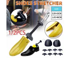 1x Adjustable Men Women Plastic Shoe /Boot Tree Shaper Keeper Stretcher Expander