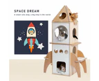 Luxury Space Cat Tree Scratching Post Tower Condo
