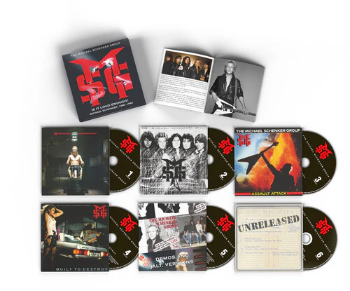 Michael Schenker Group - Is It Loud Enough? Michael Schenker 1980-1983  [COMPACT DISCS] Boxed Set USA import