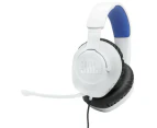 JBL QUANTUM 100P Gaming Headset For PS [JBLQ100PWHTBLU]