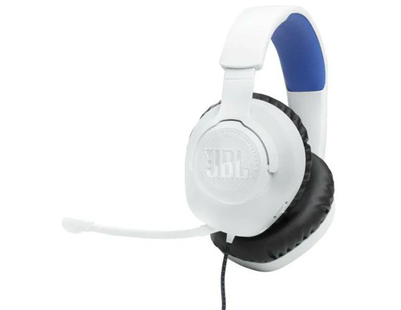 JBL QUANTUM 100P Gaming Headset For PS [JBLQ100PWHTBLU]