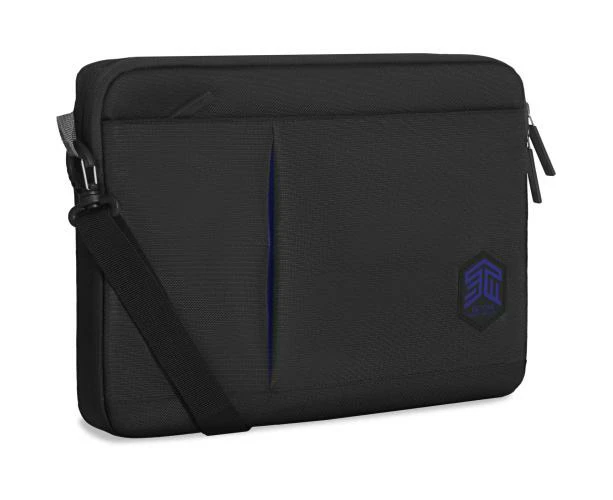 STM Blazer 2023 Laptop Sleeve - For Macbook Pro/Air 16" - Black - Removable Adjustable shoulder Strap [stm-114-396P-01]