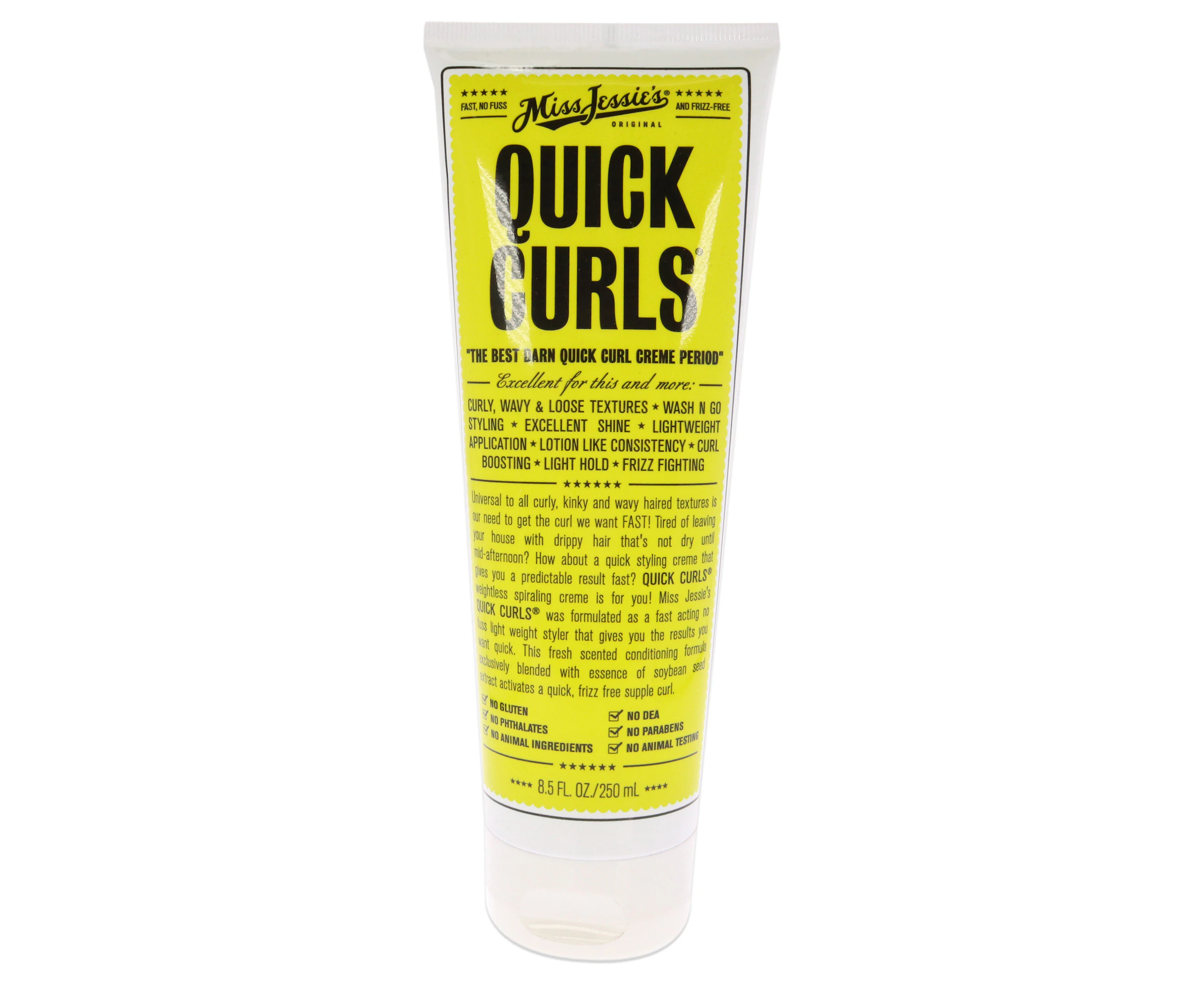 Miss Jessies Quick Curls by Miss Jessies for Unisex - 8.5 oz Cream