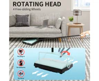 Carpet Sweeper Broom Non Electric with Horsehair Roller Electrostatic Floor Brush Manual Push