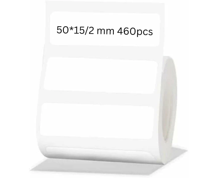 NIIMBOT Thermal Label Sticker For B1/B21/B3S 50x15/2mm 460pcs - White