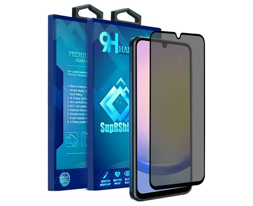 [1 Pack] For Samsung Galaxy A15 /A25 SupRShield Anti Spy Privacy Tempered Glass LCD Screen Protector Film Guard