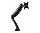 Monitor Arm Mount Single Gas Black