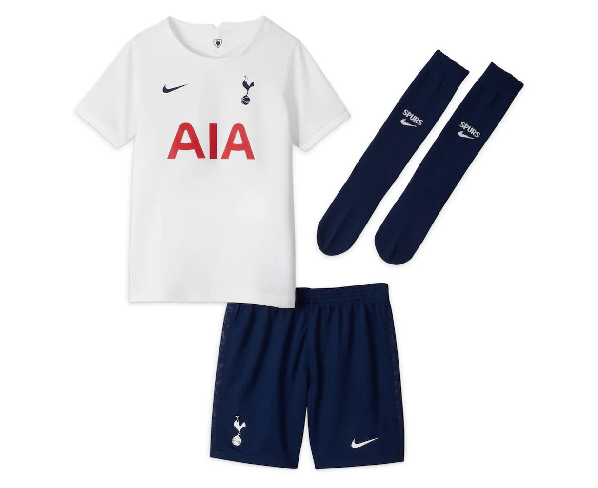 Tottenham 2021-2022 Little Boys Home Mini Kit