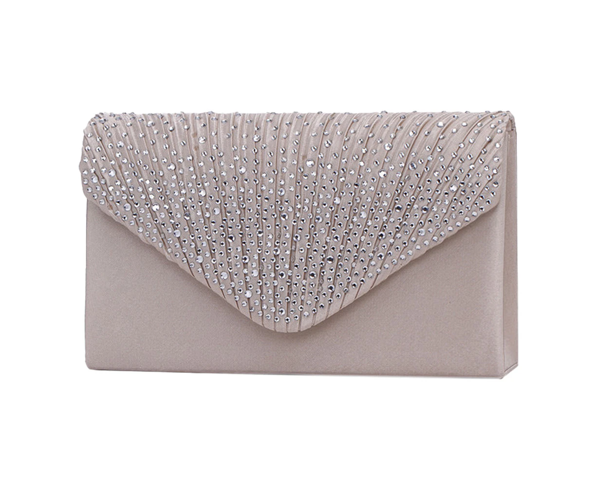 Ladies evening bag,Banquet bag,apricot