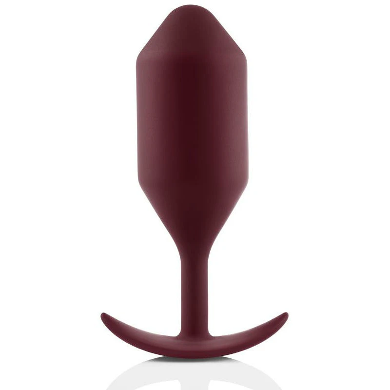 B-Vibe Snug Plug 5 - Dark Red