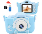 Kids Camera for Girls Boys, HD 2.0 Inches Screen Child Selfie Video Camera Digital Camcorder Toys Gift for 3 4 5 6 7 8 9 10 Years Old Starter Children with