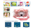 Kids Camera for Girls Boys, HD 2.0 Inches Screen Child Selfie Video Camera Digital Camcorder Toys Gift for 3 4 5 6 7 8 9 10 Years Old Starter Children with