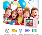 Kids Camera for Girls Boys, HD 2.0 Inches Screen Child Selfie Video Camera Digital Camcorder Toys Gift for 3 4 5 6 7 8 9 10 Years Old Starter Children with