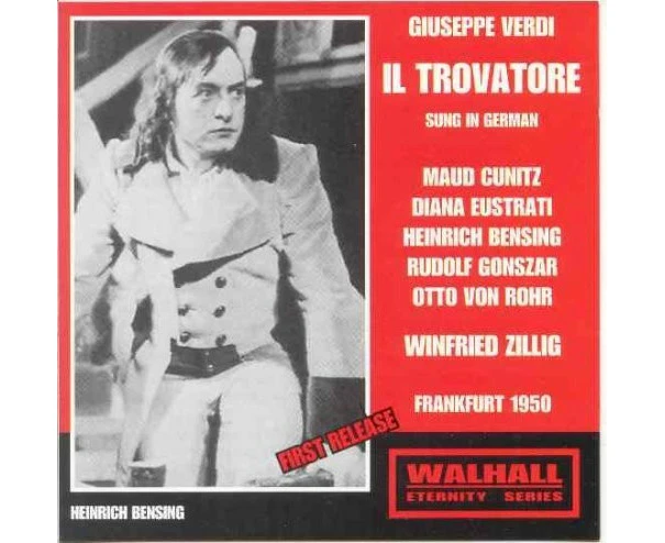 Cunitz - Il Trovatore  [COMPACT DISCS] USA import