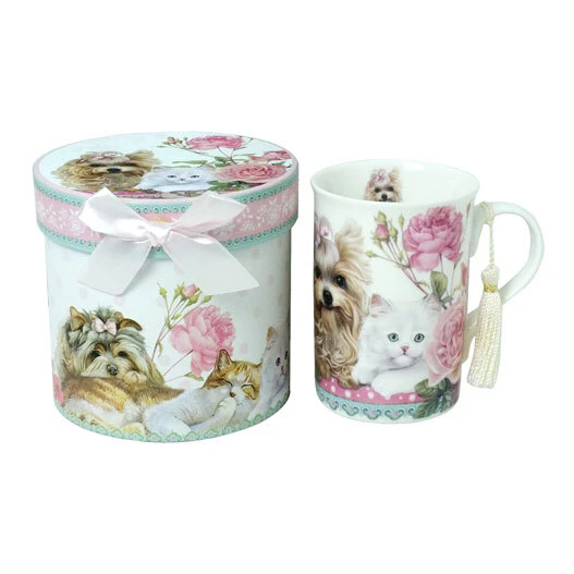 Mug Dog And Cat Design Gift