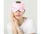 Cute Sleeping Eye Mask Plush Blindfold Travel Sleep Masks Soft Funny Eye Cover for Kids Girls and Adult