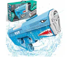 Electric Shark Water Gun Toy for Kids - Full Auto Water Pistol Grip Guns for Kids & Adults, Automatic Water Squirt Gun with 600cc Capacity, 39ft Range