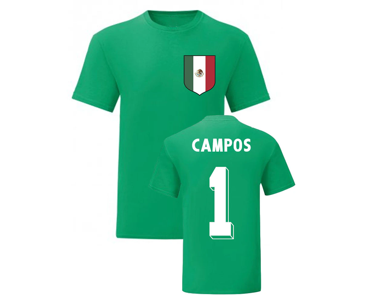 Jorge Campos Mexico National Hero Tee\'s (Green)