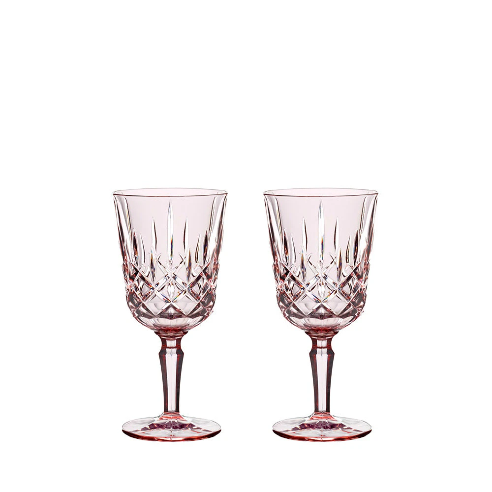 Nachtmann Noblesse Cocktail/Wine Glass Set of 2 - Rose