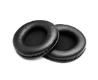 1 Pair 40-110mm Soft Memory Foam Headphone Earpads Replacement Headset Accessory Black