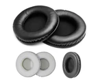 1 Pair 40-110mm Soft Memory Foam Headphone Earpads Replacement Headset Accessory Black