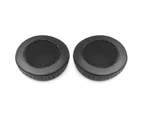 1 Pair 40-110mm Soft Memory Foam Headphone Earpads Replacement Headset Accessory Black