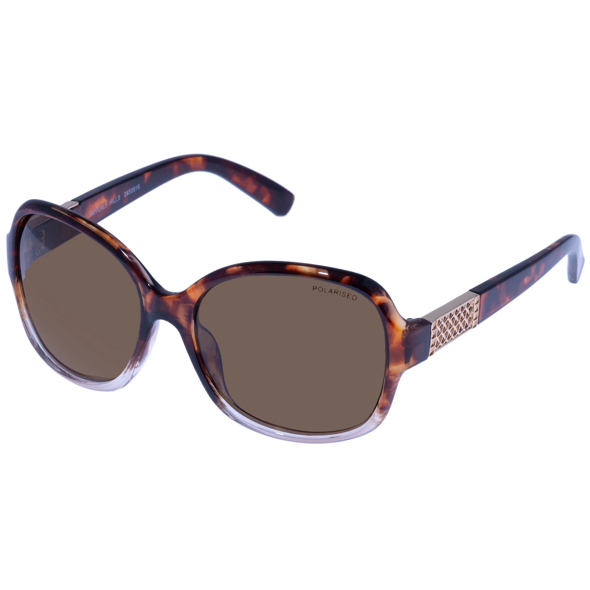 Cancer Council Female Beverly Hills Tortbrown Wrap Sunglasses