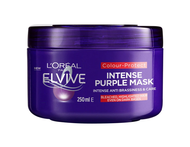 L'Oreal Paris Elvive Colour Protect Intense Purple Mask 250ml