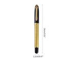 Personalized Luxury Ballpoint Pen Writing Gel Ink Pen 0.5mm Medium Point for Students Teacher Manager Lawyer Professor-Package Quantity-5
