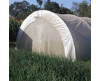 6 x 12M Tunnel Greenhouse with Side Curtains - STK Compact