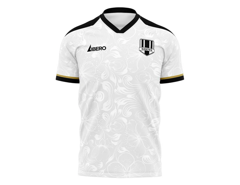 Santos 2023-2024 Home Concept Football Kit (Libero) - Kids (Long Sleeve)