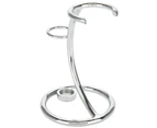 Stainless Steel Razor Stand Classic Safety Razor Stand And Brush Stand Holder with Non-Slip Base