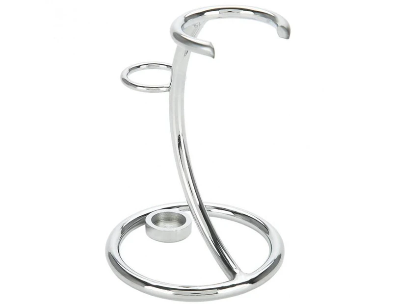 Stainless Steel Razor Stand Classic Safety Razor Stand And Brush Stand Holder with Non-Slip Base