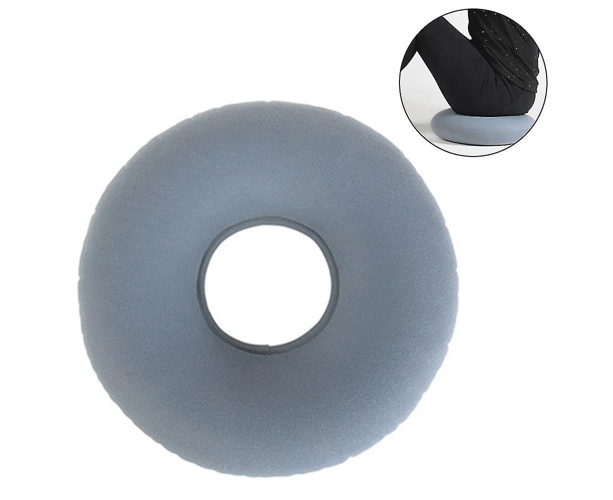 Orthopedic Ring Memory Foam Cushion Donut Cushion For Relief - Gray