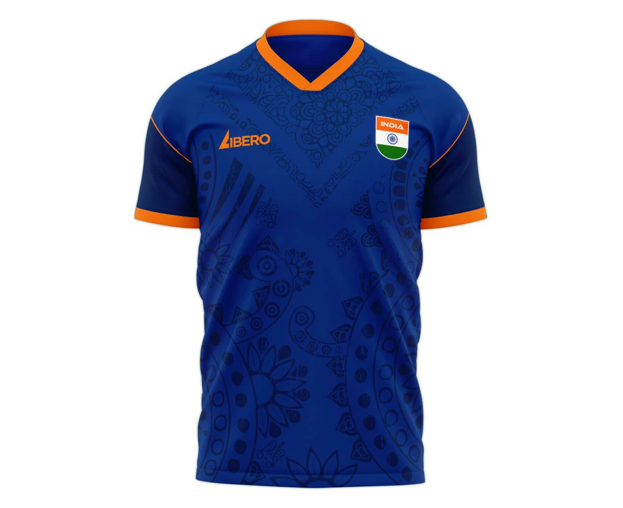 India 2023-2024 Home Concept Football Kit (Libero) - Baby