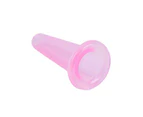 4Pcs/Set Cup Lifting Massage Silicone Cupping Vacuum Suction Facial Cupping - Pink