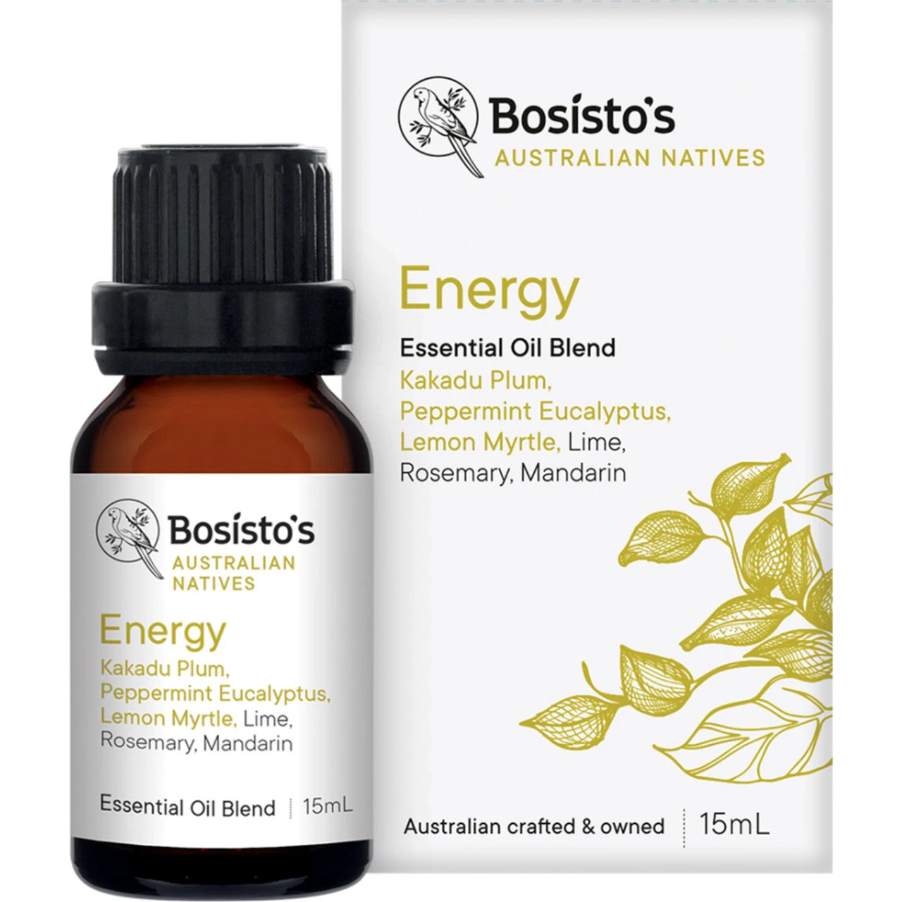 Bosisto's Australian Natives Energy Oil 15mL