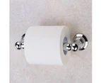 Stainless Steel Paper Holder Bar Bathroom Toilet Paper Roll Tissue Rack Shelf Wall Mounted