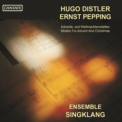 Distler / Ensemble Singklang - Advents / Und Weihnachtsmotette  [COMPACT DISCS] USA import