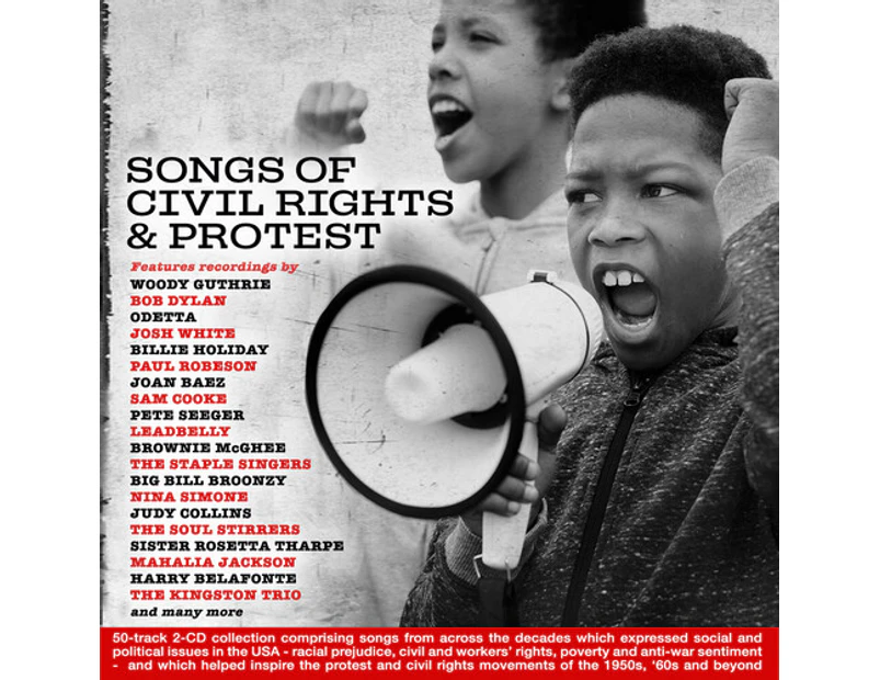 Various Artists - Songs Of Civil Rights & Protest (Various Artists)  [COMPACT DISCS] USA import