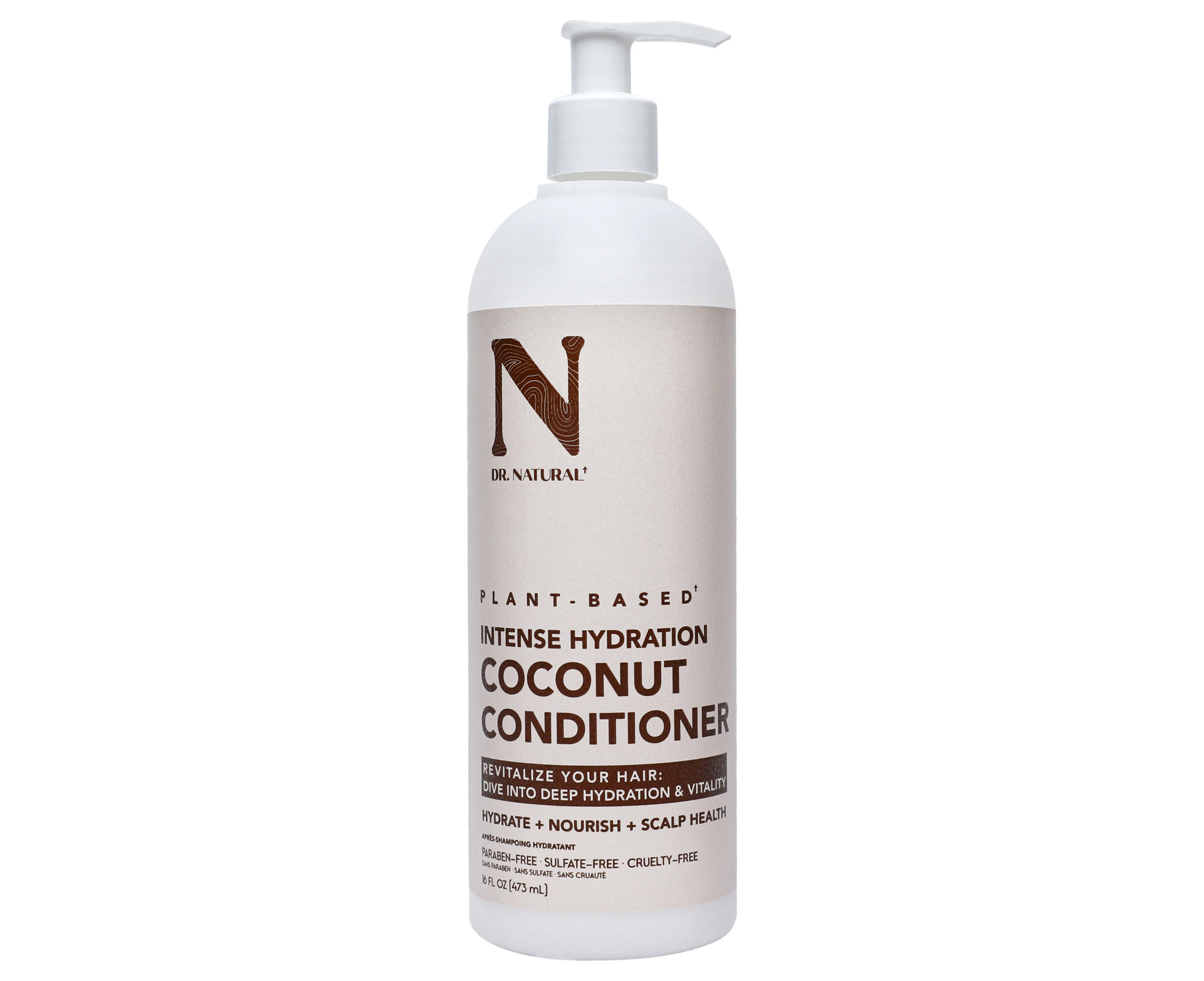 Hydrates and Restores Conditioner - Coconut by Dr. Natural for Unisex - 16 oz Conditioner