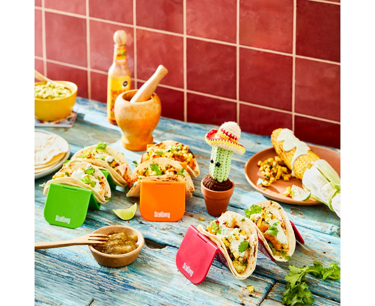 Scullery Foldable Taco Holder - Designs May Vary