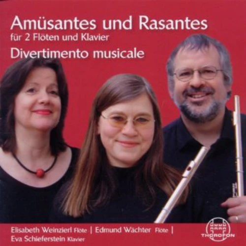 Eva Schlieferstein - Amusantes & Rasantes for 2 Flute &Piano  [COMPACT DISCS] USA import