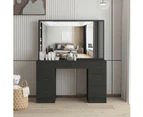 Dressing Table Set with Mirror Makeup Dresser Vanity Modern Home Furniture