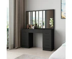 Dressing Table Set with Mirror Makeup Dresser Vanity Modern Home Furniture