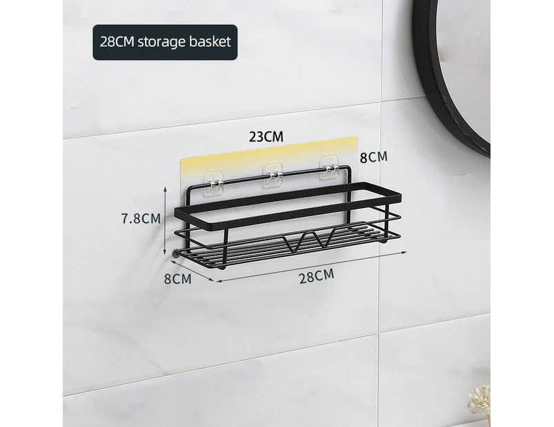 Bathroom Shelf Shampoo Toothpaste Holder Shower Shelves Kitchen Storage Holder Wall Mounted Organizer Bathroom AccessoriesS