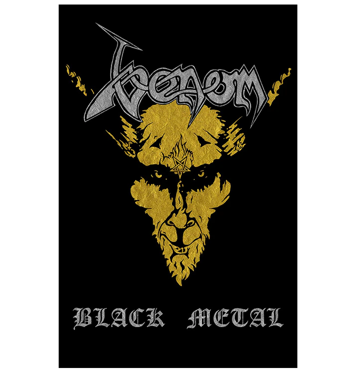 VENOM - 'Black Metal' Flag